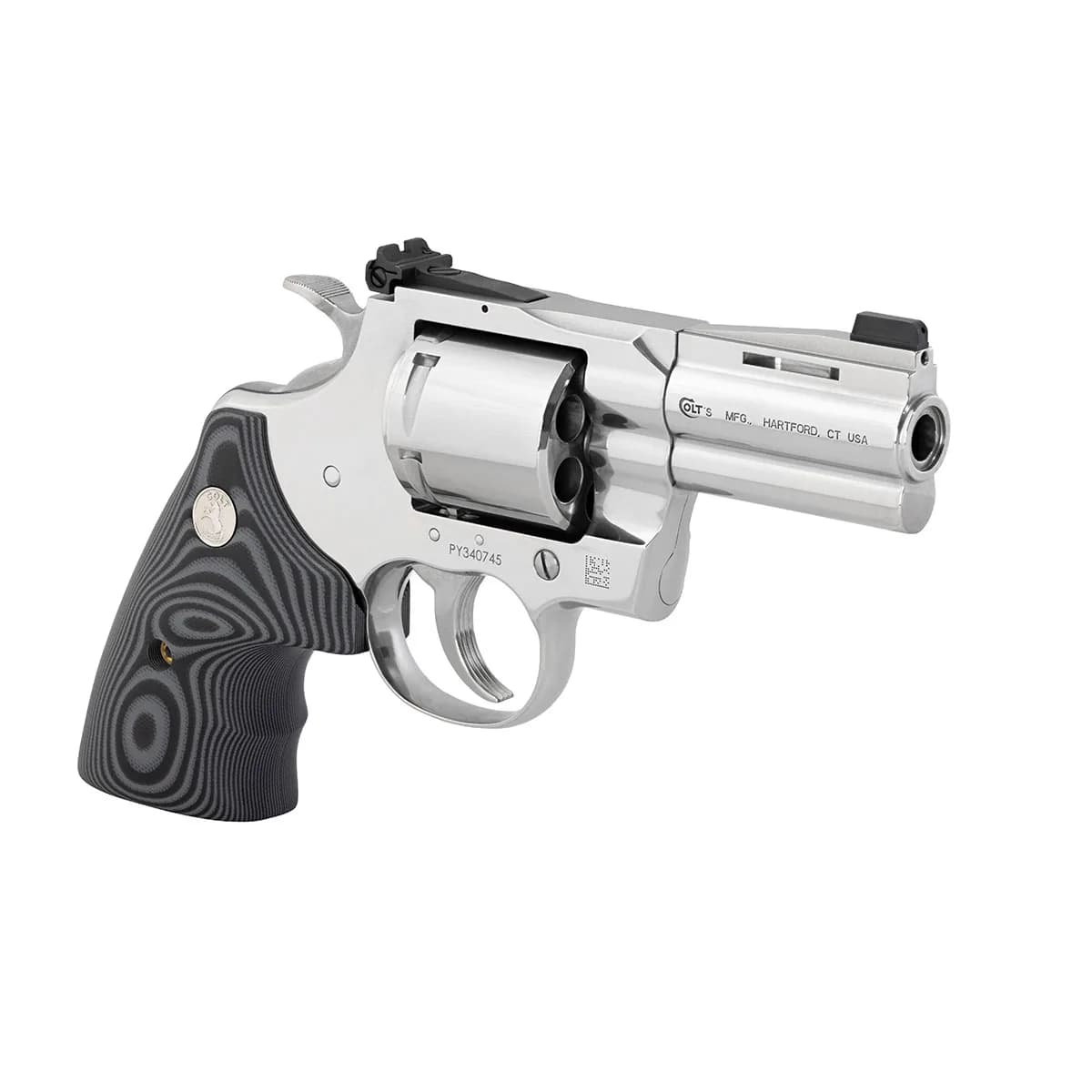 Python Combat Elite 357 Magnum 3" BBL 6RD Stainless Steel - photo 2