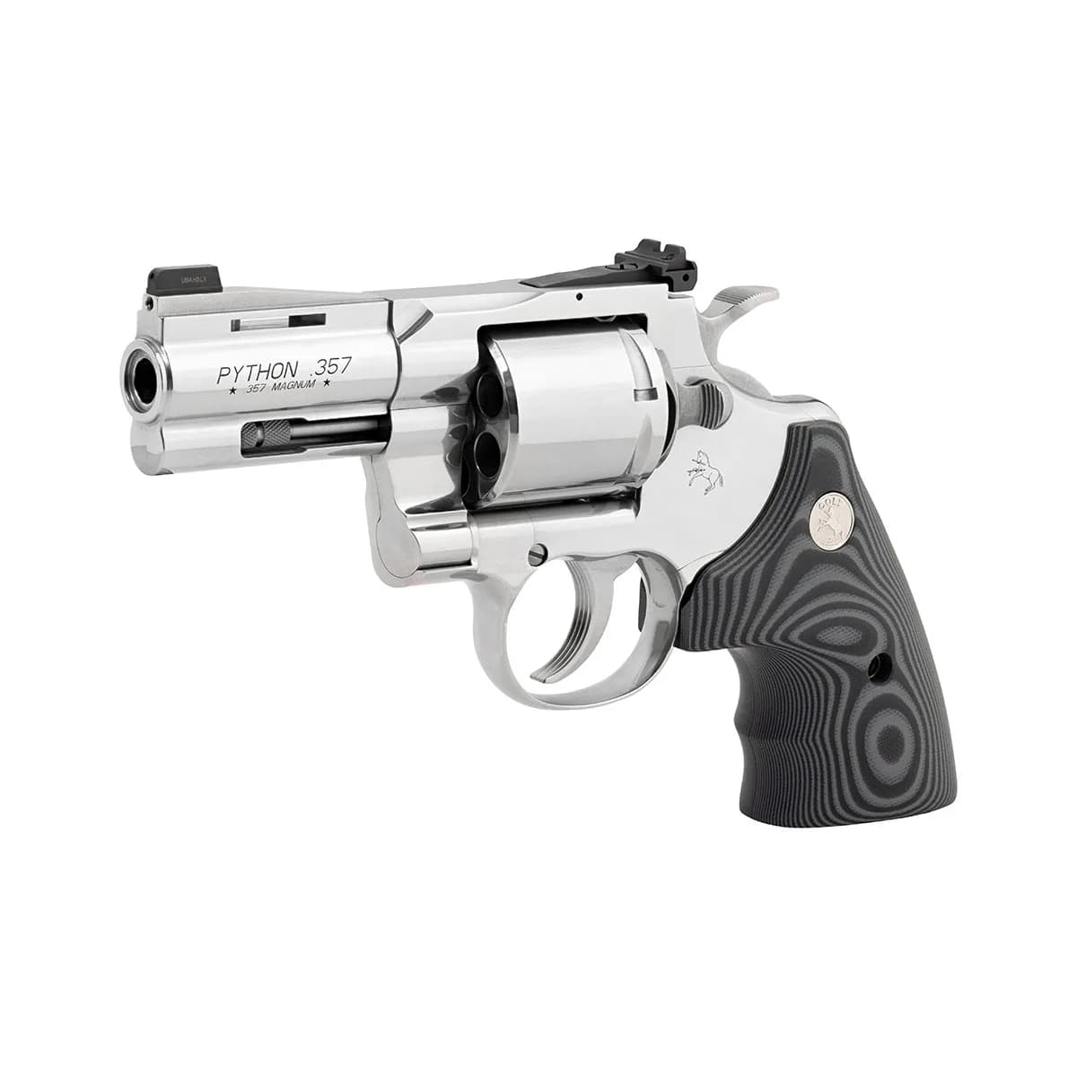 Python Combat Elite 357 Magnum 3" BBL 6RD Stainless Steel - photo 3