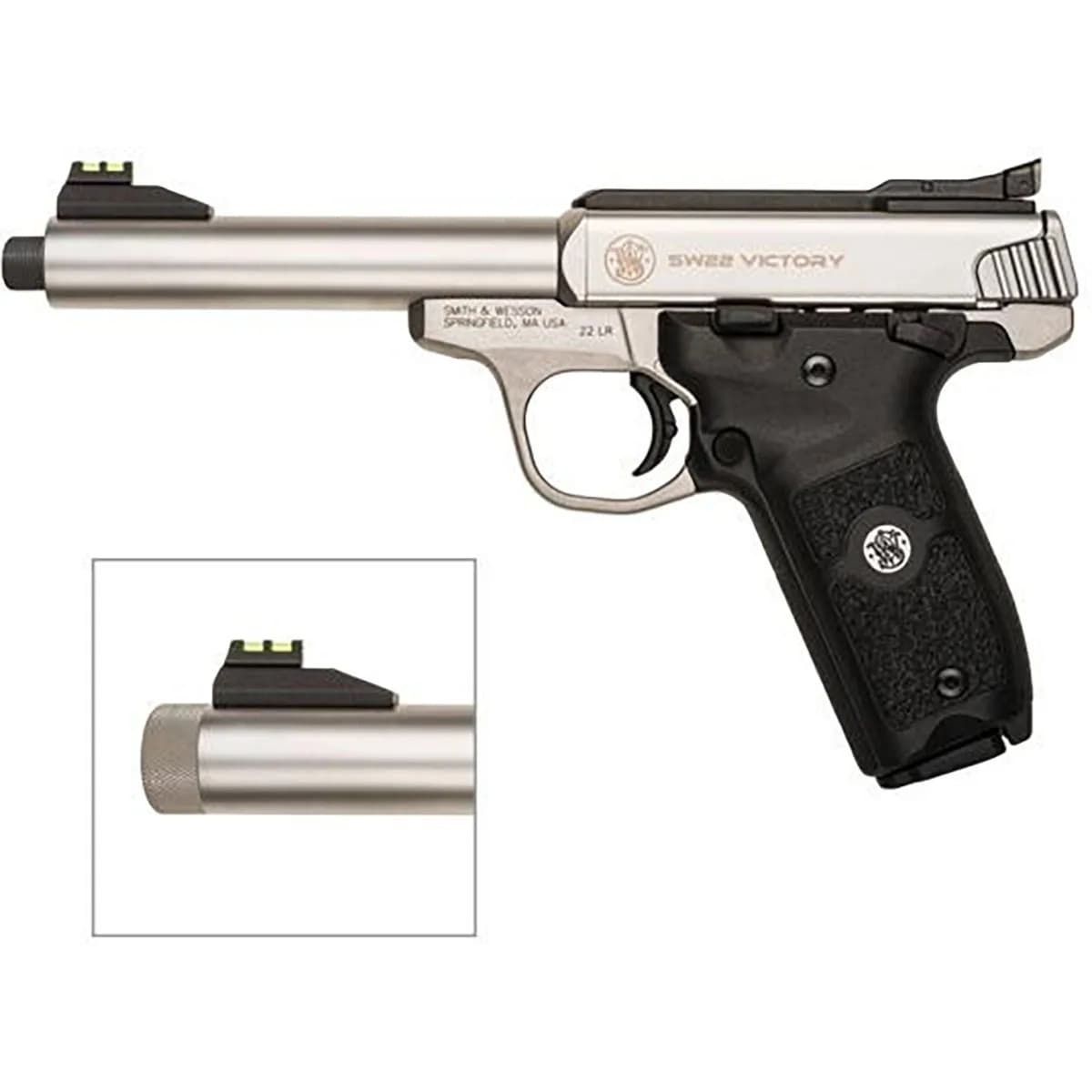 SW22 Victory 22 LR 5.5” Threaded BBL (2)10RD Mags SS/Black - photo 3
