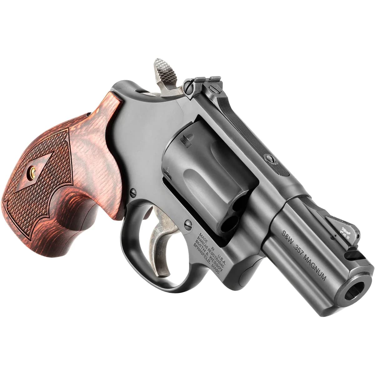 Model 19 Carry Comp K-Frame 357 Mag 2.5”BBL 6RD Blued/Walnut - photo 4