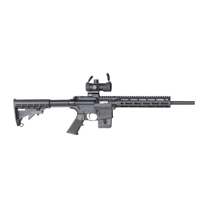 M&P 15-22 Sport 22LR 16.5โ BBL (1)10RD W/Red Green Dot Optic
