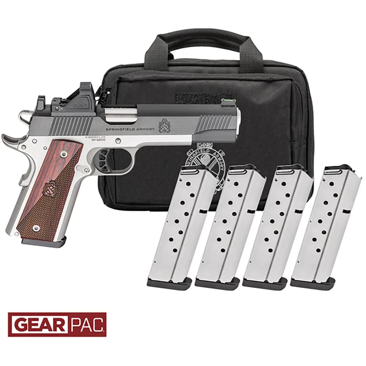 1911 Ronin AOS 9mmLuger 5"BBL (4)9RD Mag w/Viridian RFX11