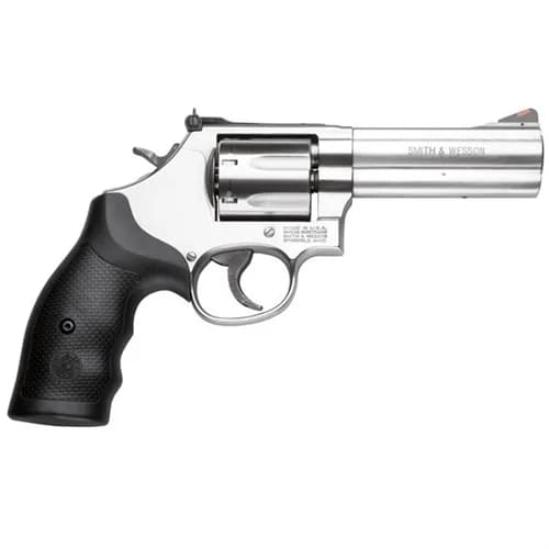 Model 686 Plus L-Frame 357 Magnum 4.13โ BBL 7 Round SS/Black