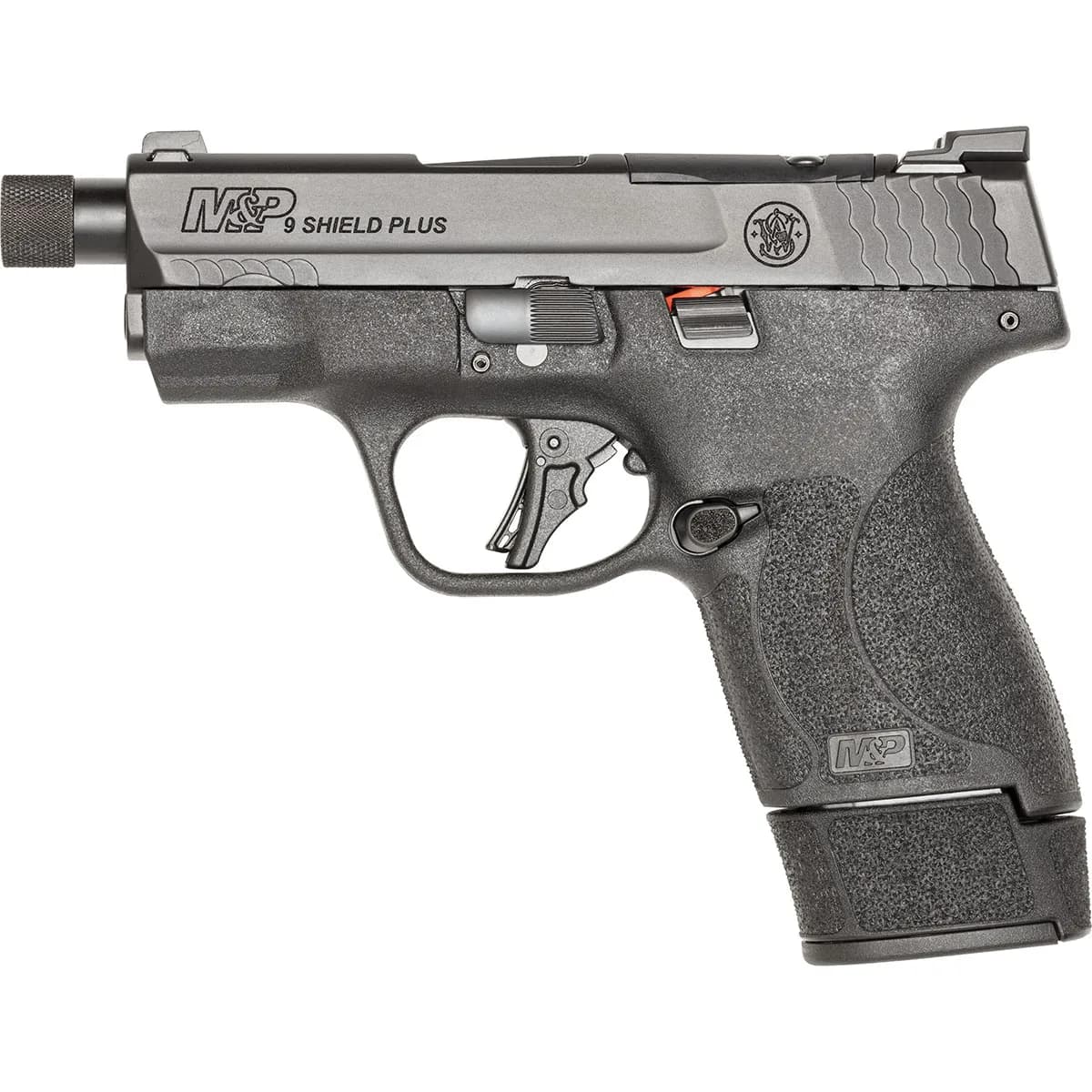 M&P 9 Shield Plus 9mm 3.7" THRD BBL (1)10RD/(1)13RD/(1)15RD