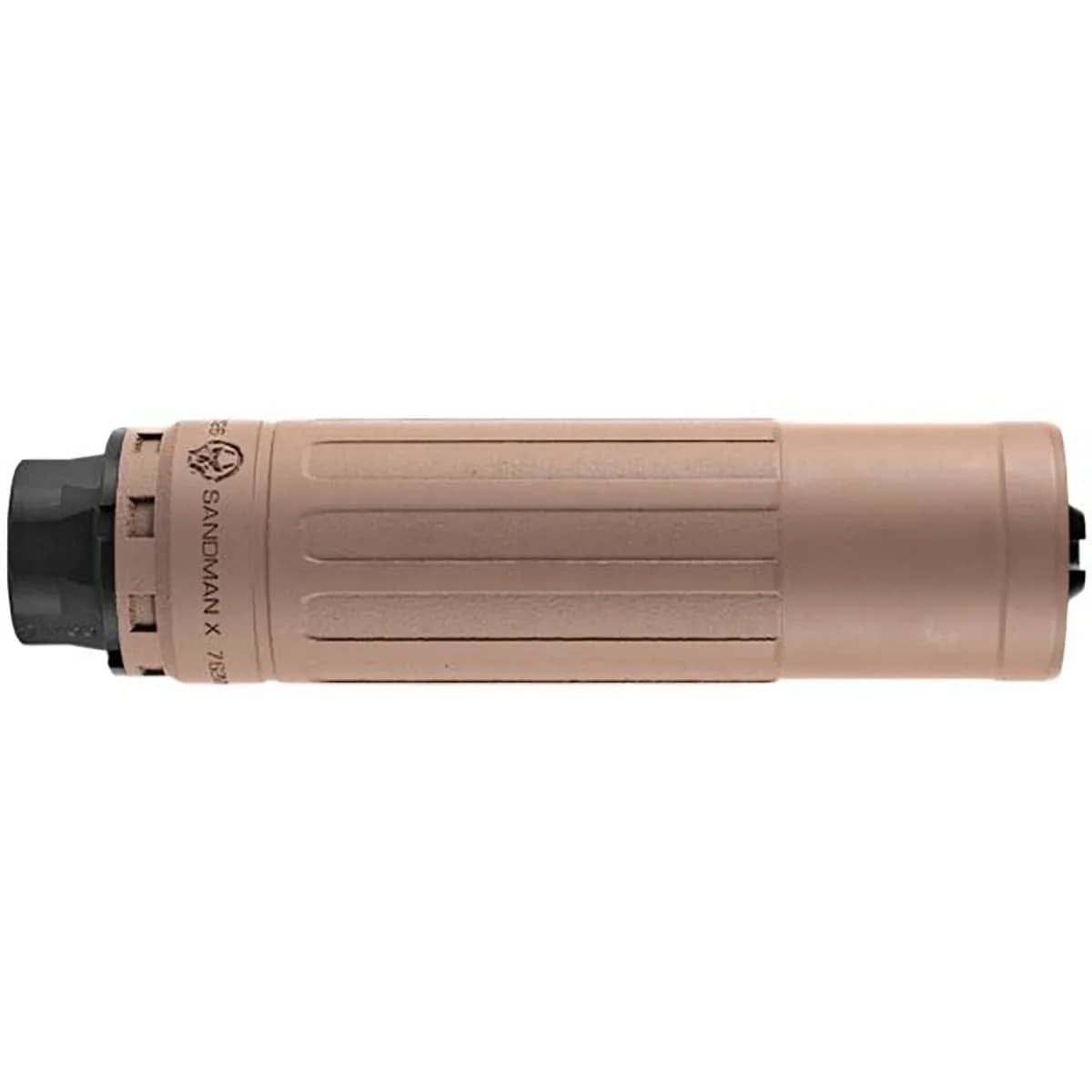 Sandman X 7.62mm/30 Cal Thrd Rifle Suppressor Xeno Mnt FDE