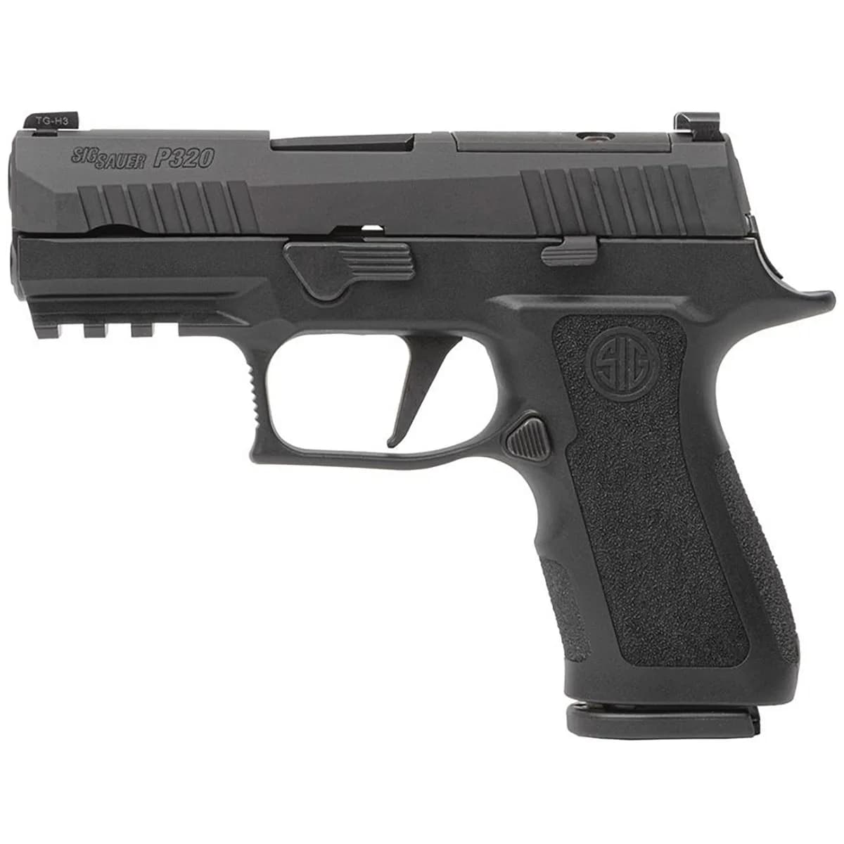 P320 XCompact 9mm Luger 3.9" BBL (2)17RD Mags Striker Black