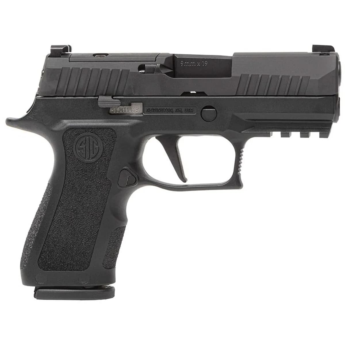 P320 XCompact 9mm Luger 3.9" BBL (2)17RD Mags Striker Black - photo 2