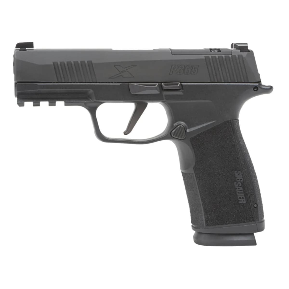 P365 XMACRO OR 9mm Luger 3.7" BBL (2)17RD BLK Manual Safety