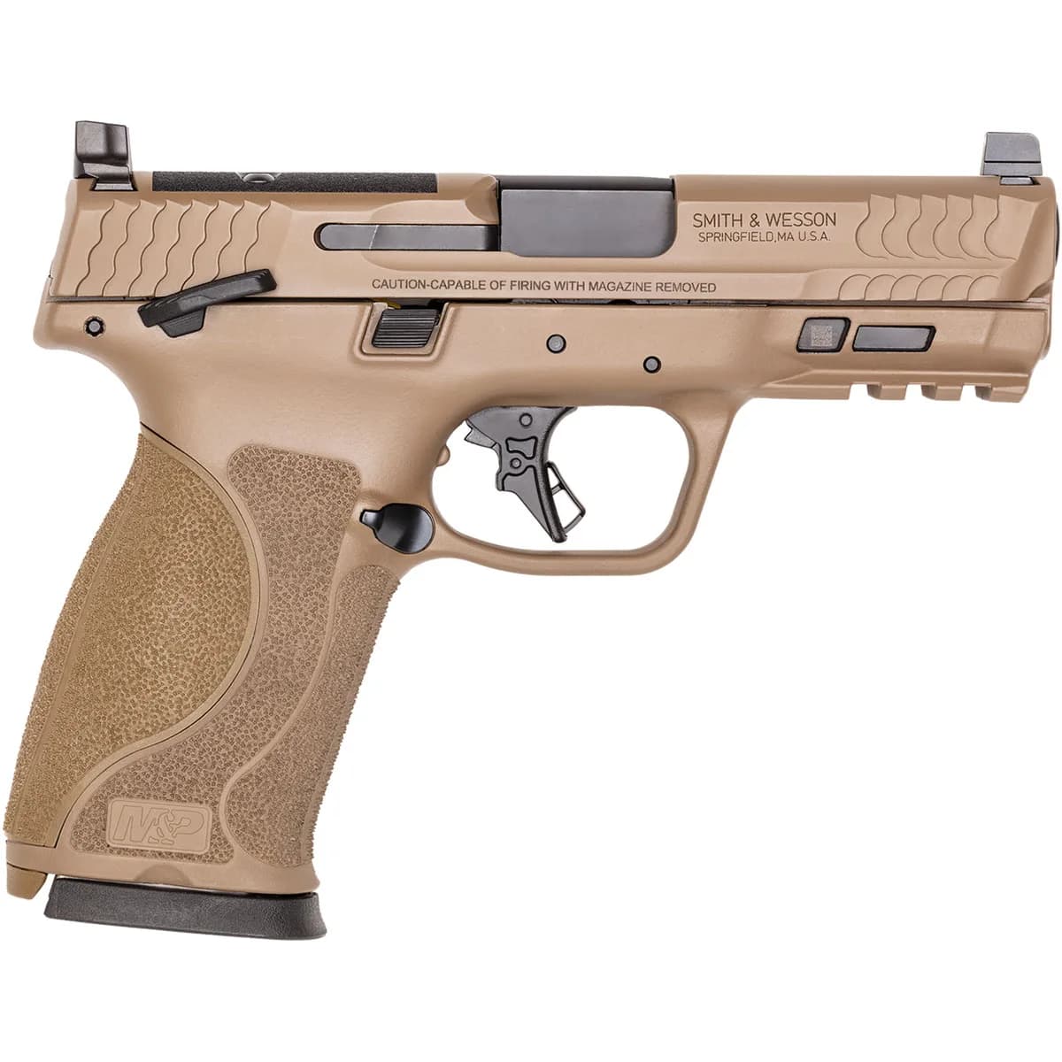 M&P 10MM M2.0 OR 10mm Auto 4β BBL (2)15RD FDE W/Safety - photo 5