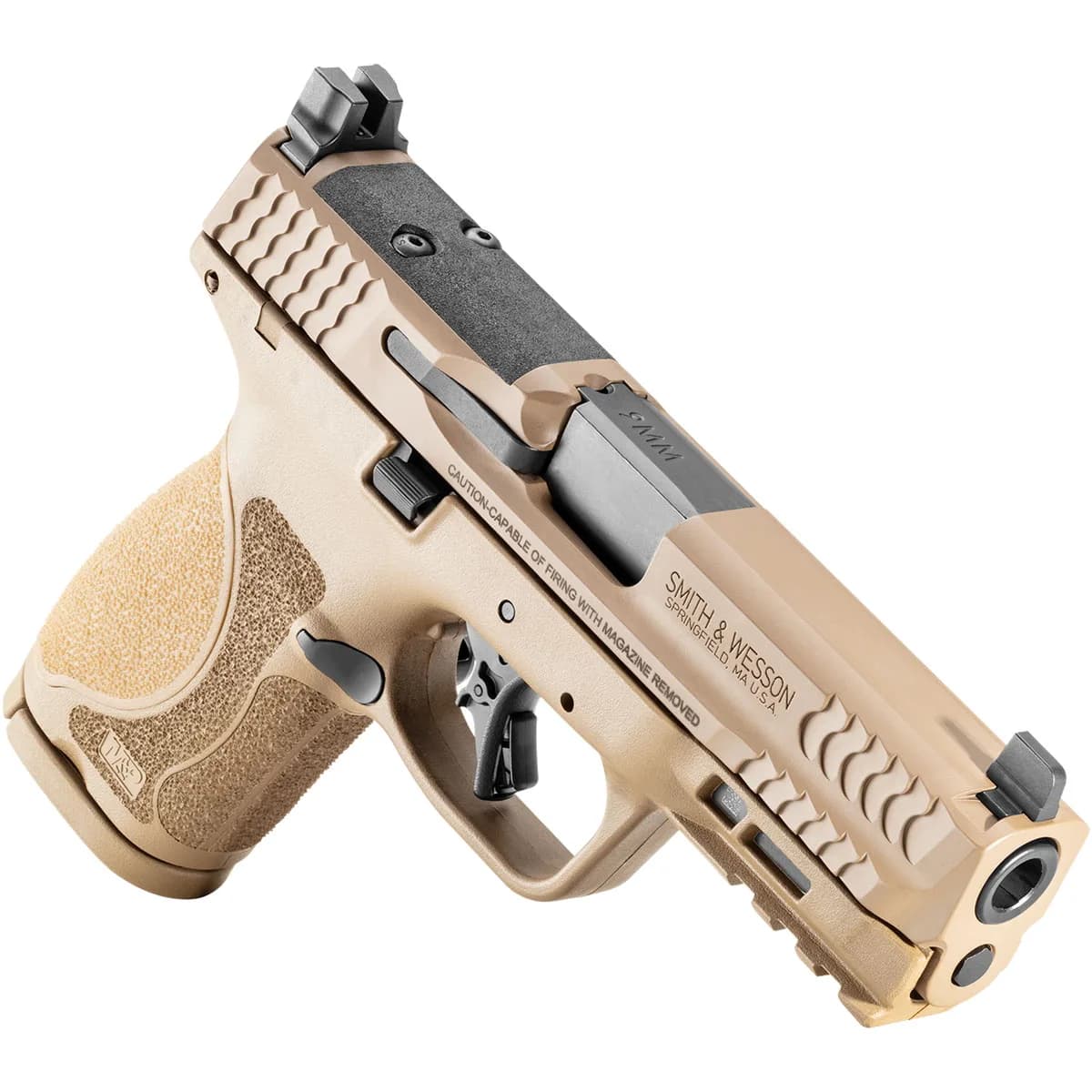 M&P 9 M2.0 Comp OR 9mm Luger 4" BBL (2)15RD FDE No Safety - photo 3