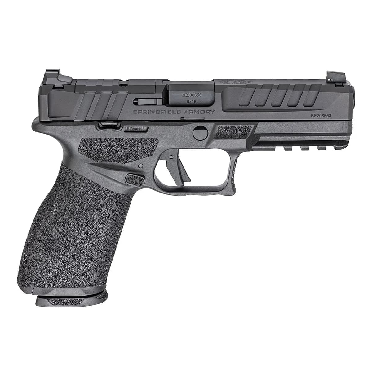 Echelon 9mm Luger 4.5" BBL (2)15RD Mags U-Notch Sights Black
