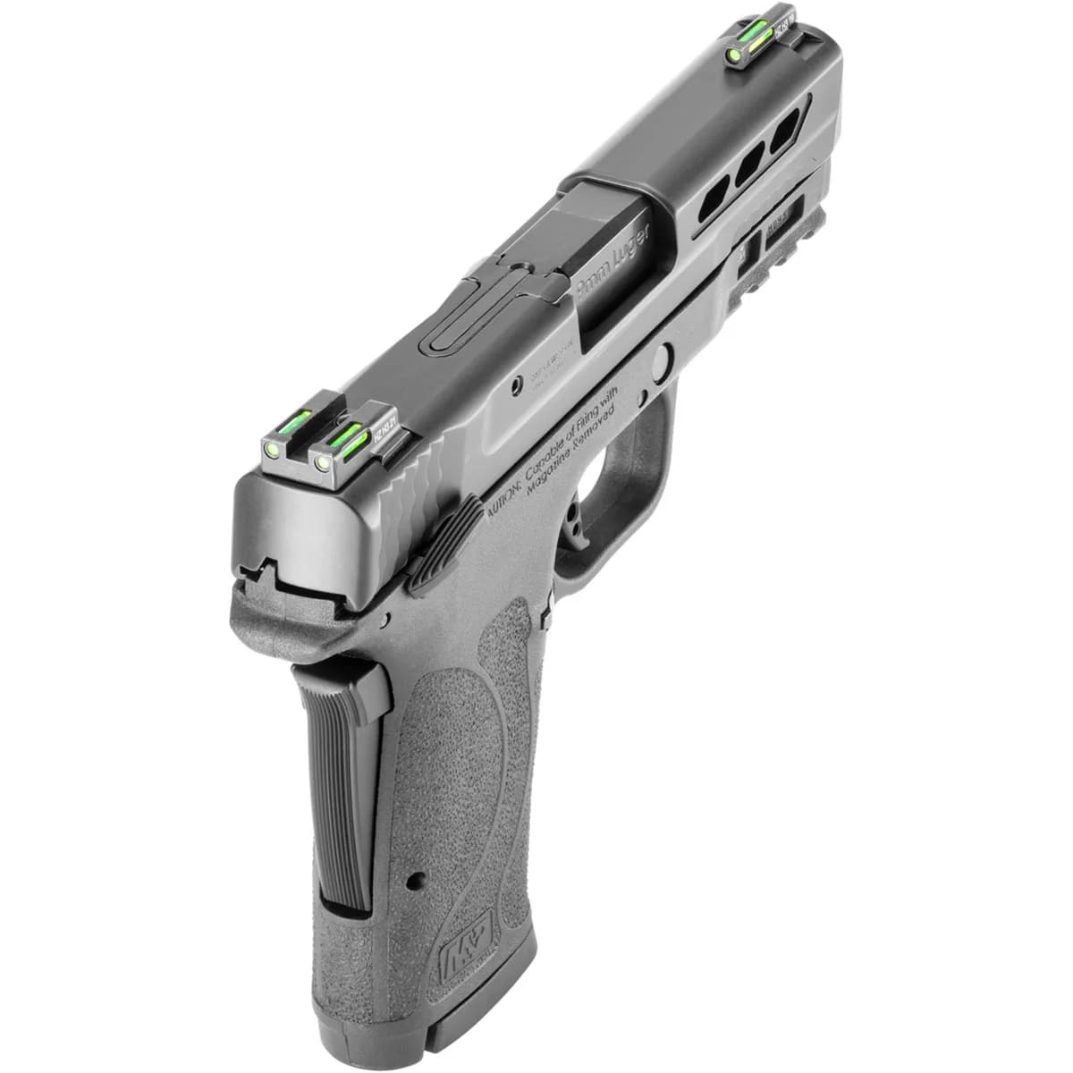 PC M&P9 M2.0 Shield EZ 9mm 3.83โ Blued BBL (2)8RD Mag Black