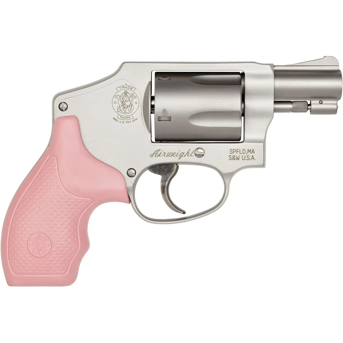Model 642 J-Frame 38 Special 1.88โ BBL 5RD SS/Pink W/Lock