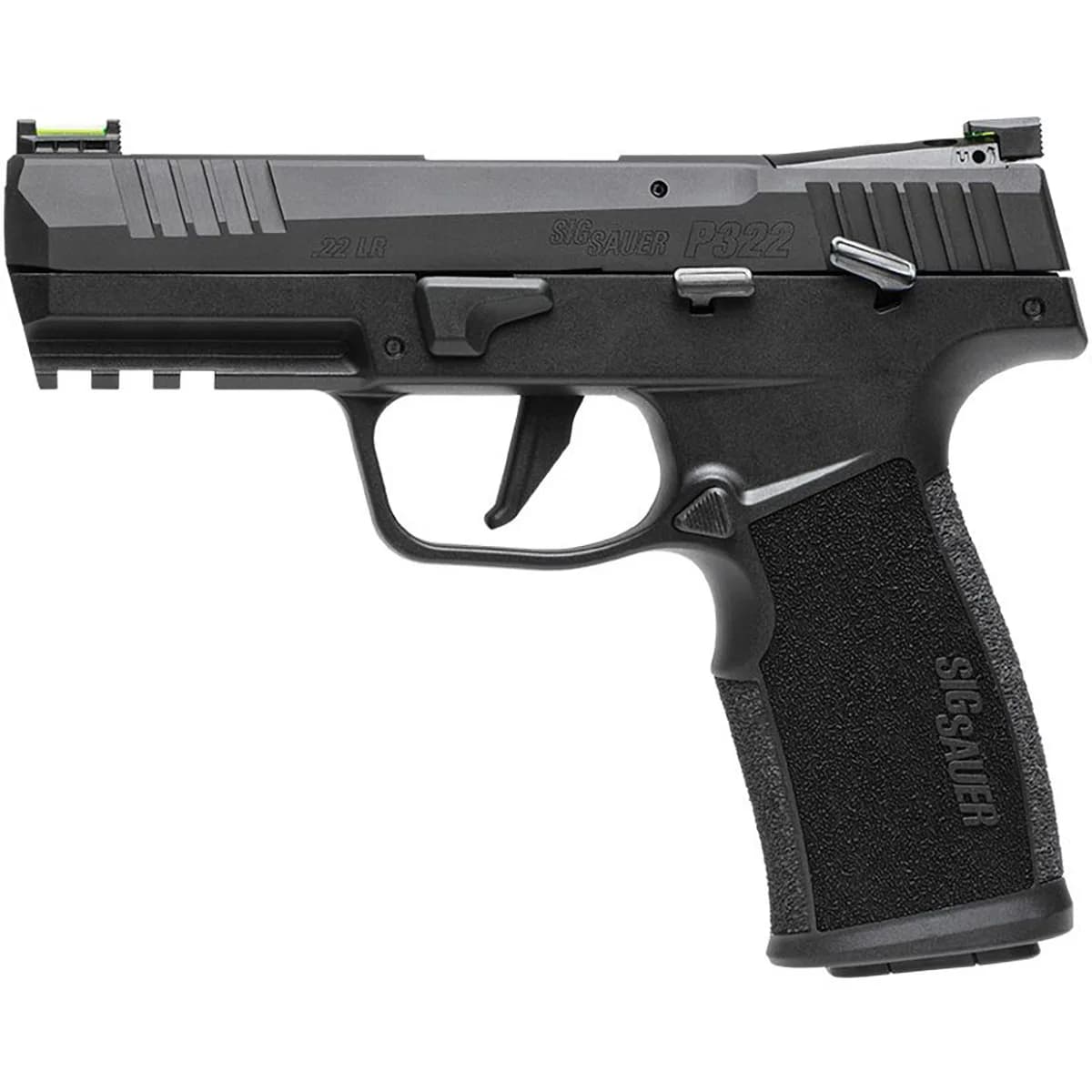 P322 22 LR 4" BBL (2)10RD Mags SAO Opt Rdy BLK CA Compliant - photo 2