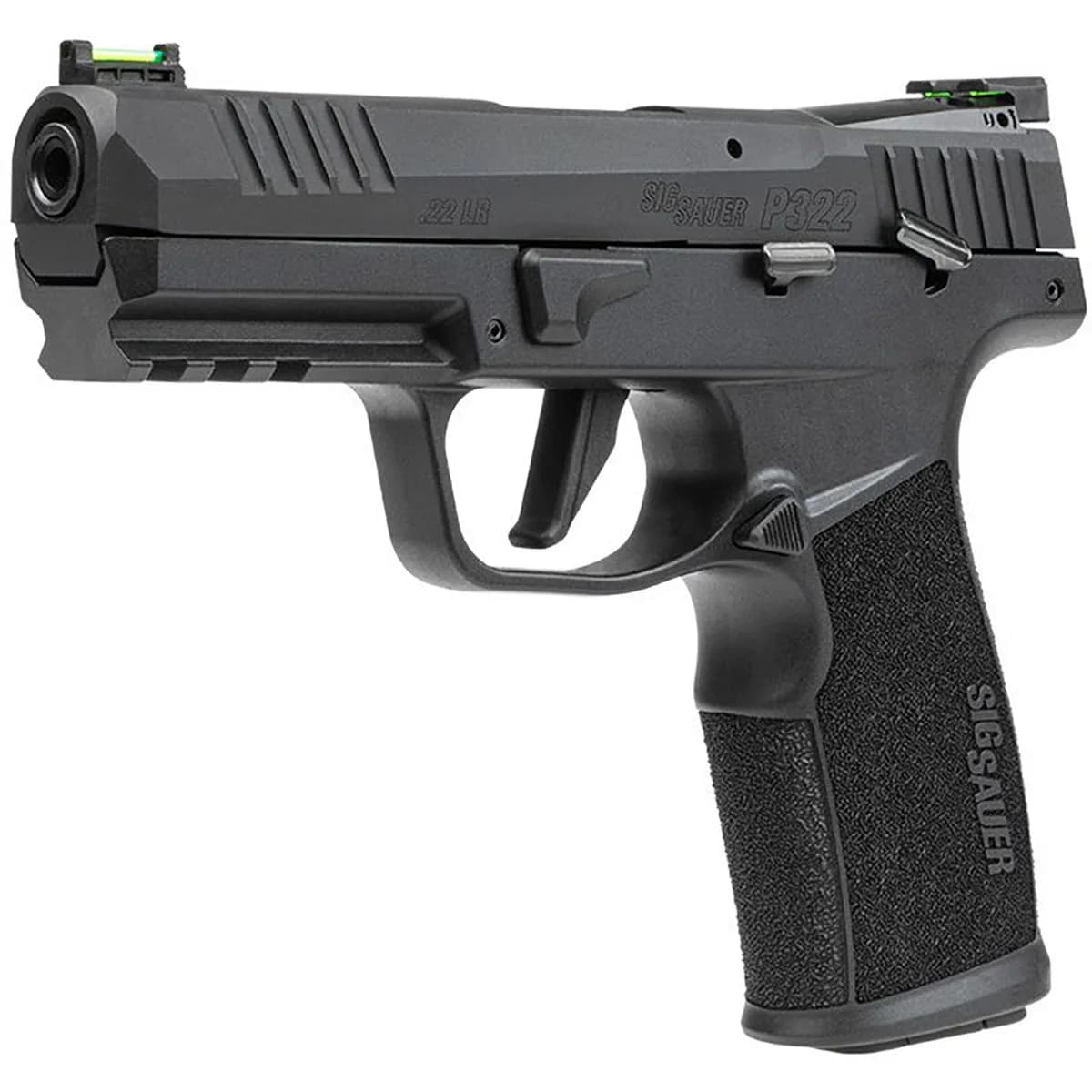 P322 22 LR 4" BBL (2)10RD Mags SAO Opt Rdy BLK CA Compliant - photo 3