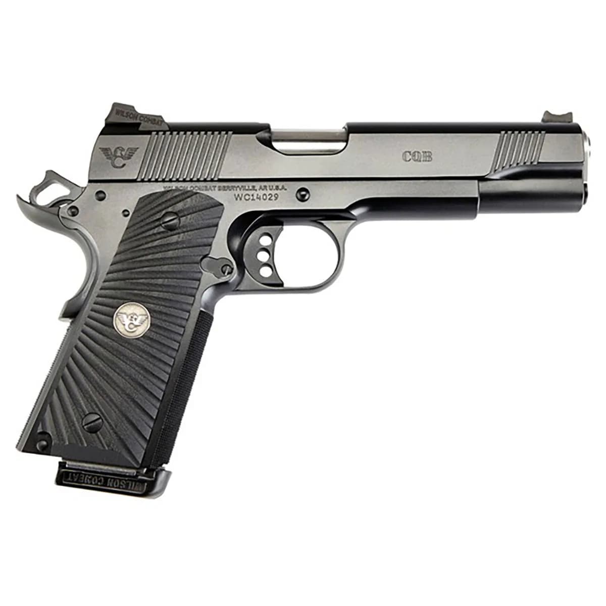 CQB Elite FS 9mm Luger 5" BBL (2)10RD Starburst Grips Black