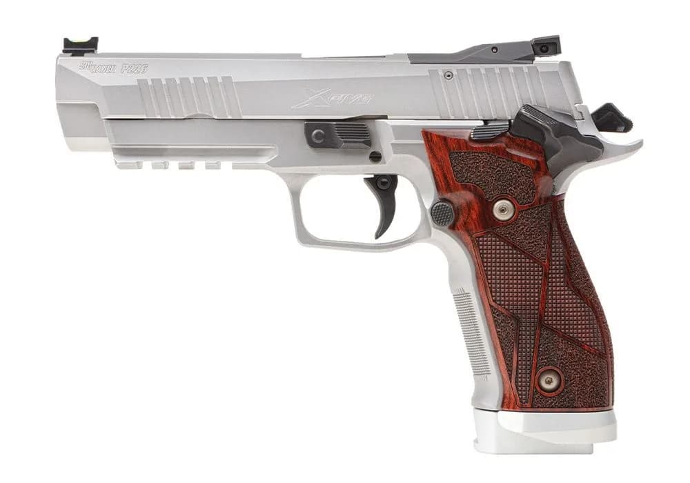 P226 XFive Classic 9mm Luger 5"BBL (3)10RD Mag SAO Chocobolo