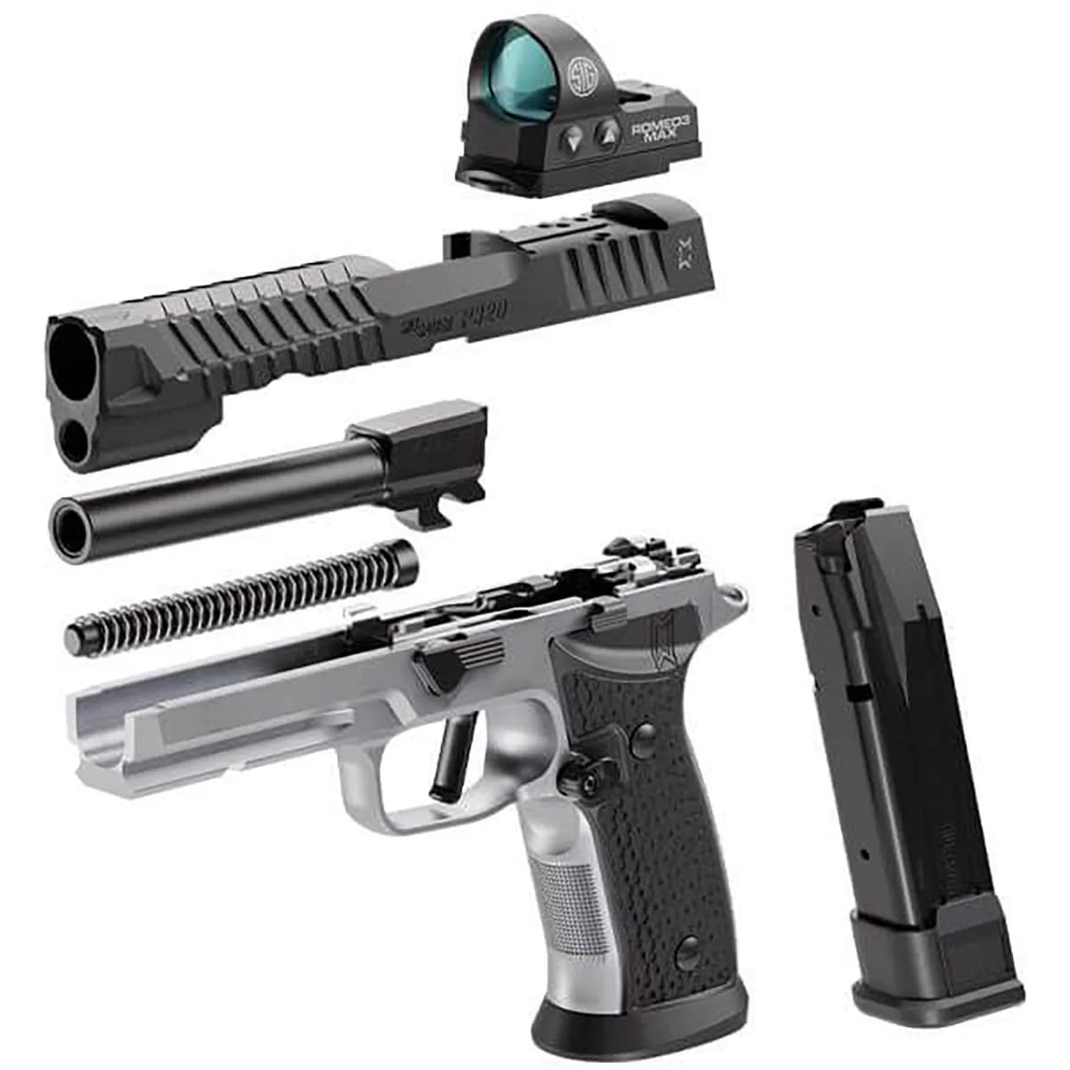 P320-MAX SXG 9mm Luger 5" BBL (4)21RD Mags W/ROMEO3 MAX - photo 4