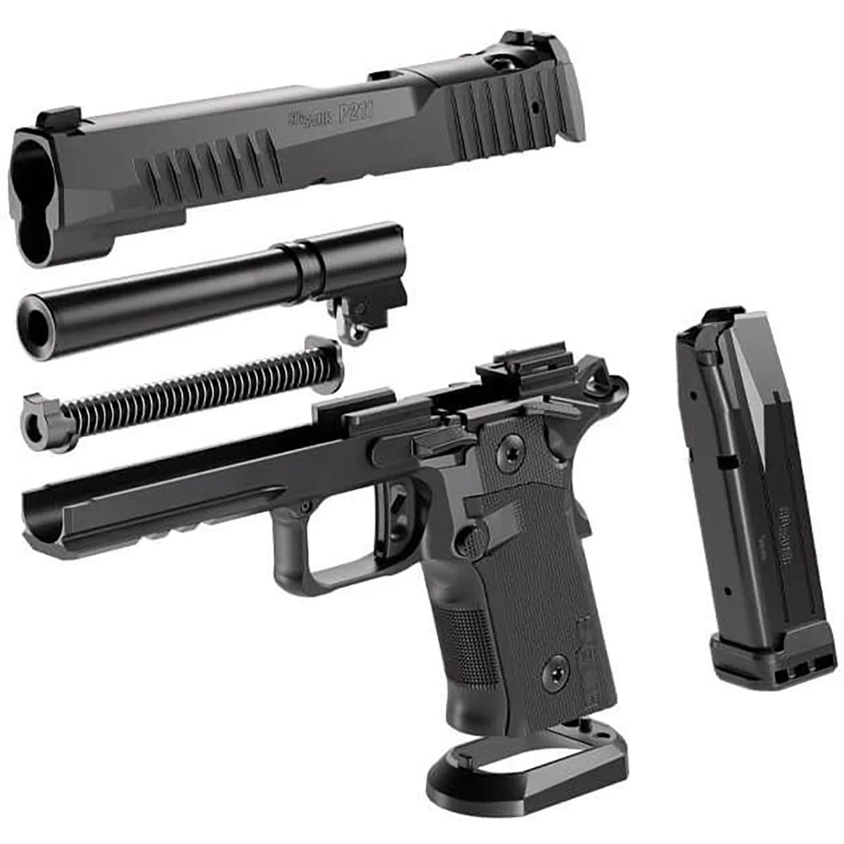 P211-GT5 9mm Luger 5"BBL Opt Rdy (1)17RD(2)21RD Mags Black - photo 4