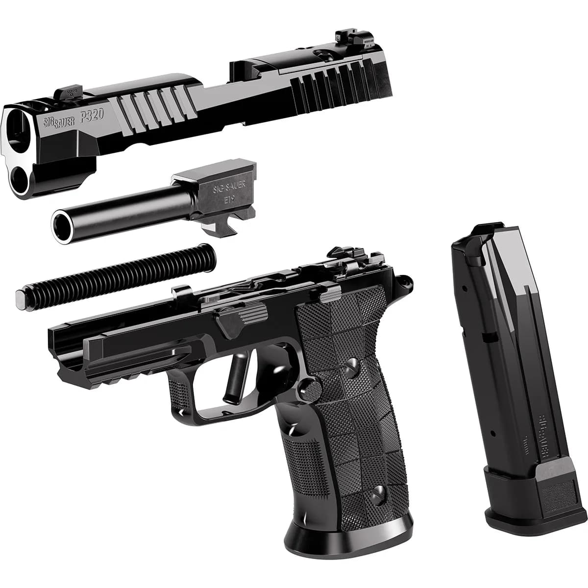 Reserve Collection P320-SXG 9mm Luger 3.9" BBL (3)21RD Black - photo 7