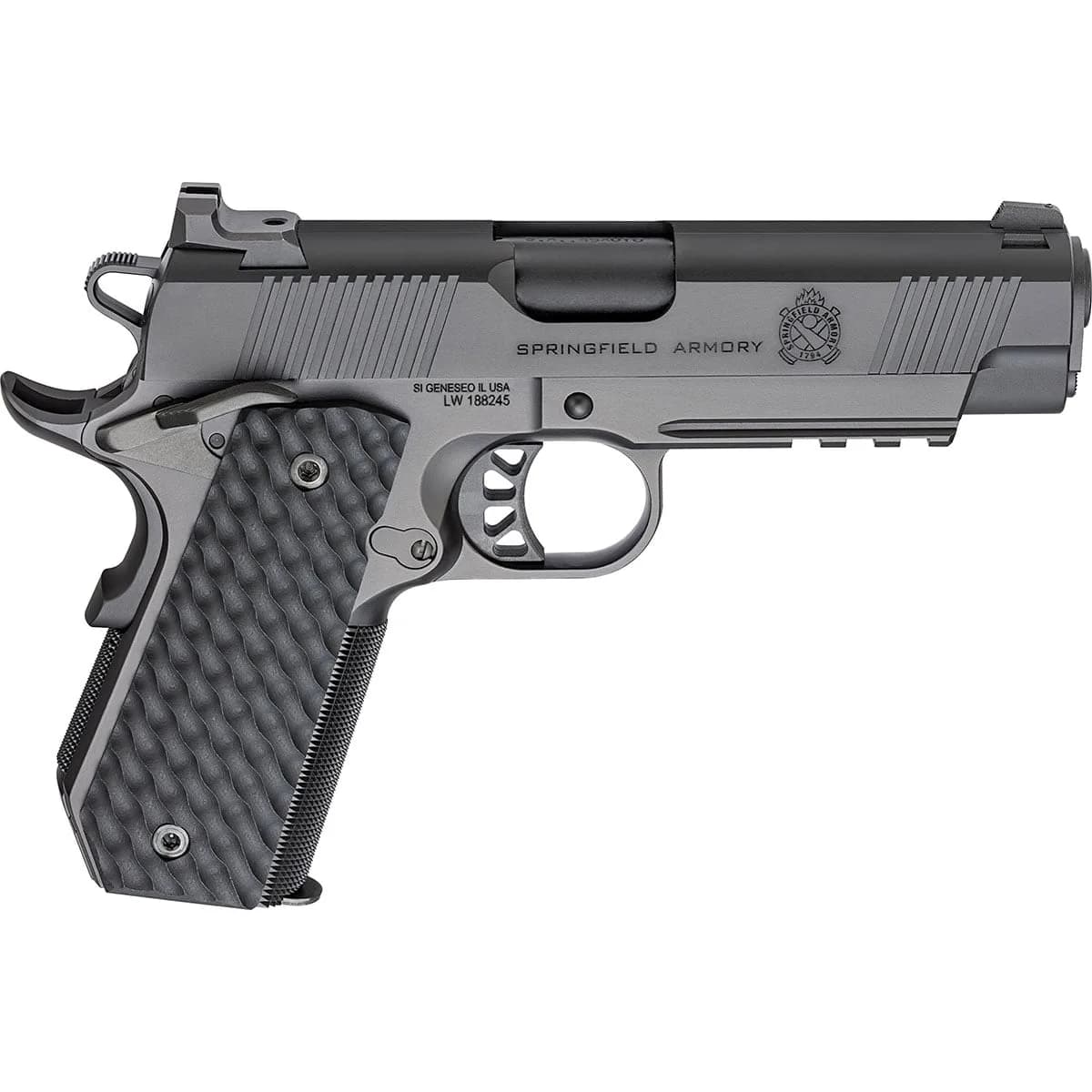 1911 TRP 45 ACP 4.25" BBL (3)7RD Mag W/Light Rail Black