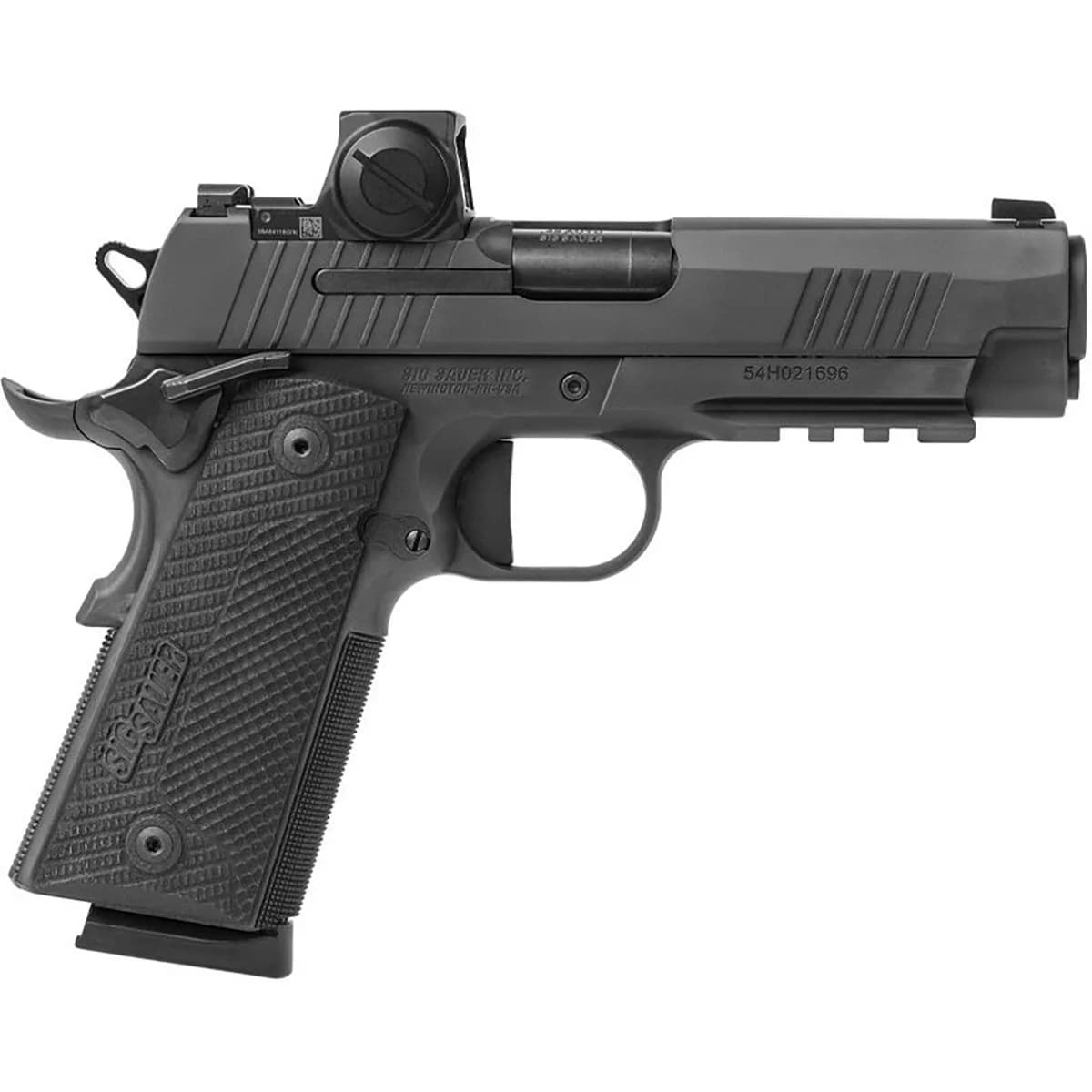 1911-XCARRY 45 ACP 4.25" BBL (2)8RD Black W/Romeo-X Compact