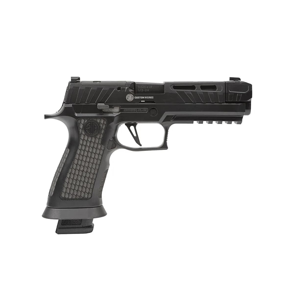 P320 Spectre Comp Blackout 9mm 4.6" BBL (2)10RD Striker BLK