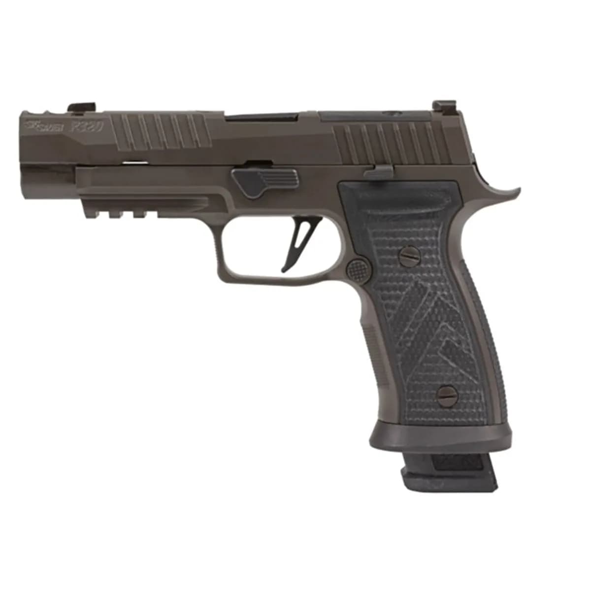 P320 AXG Legion 9mm Luger 3.9"BBL (3)21RD Striker Legion GRY