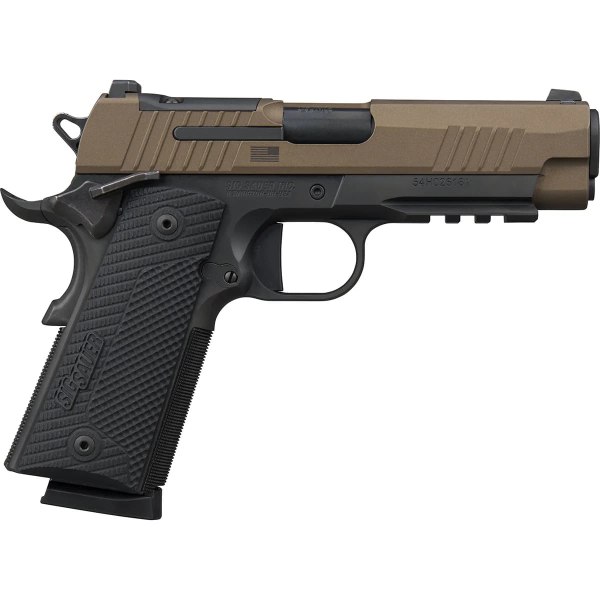 1911 X Freedom .45 ACP 4.2"BBL (2)8RD Mags Bronze/Black - photo 2