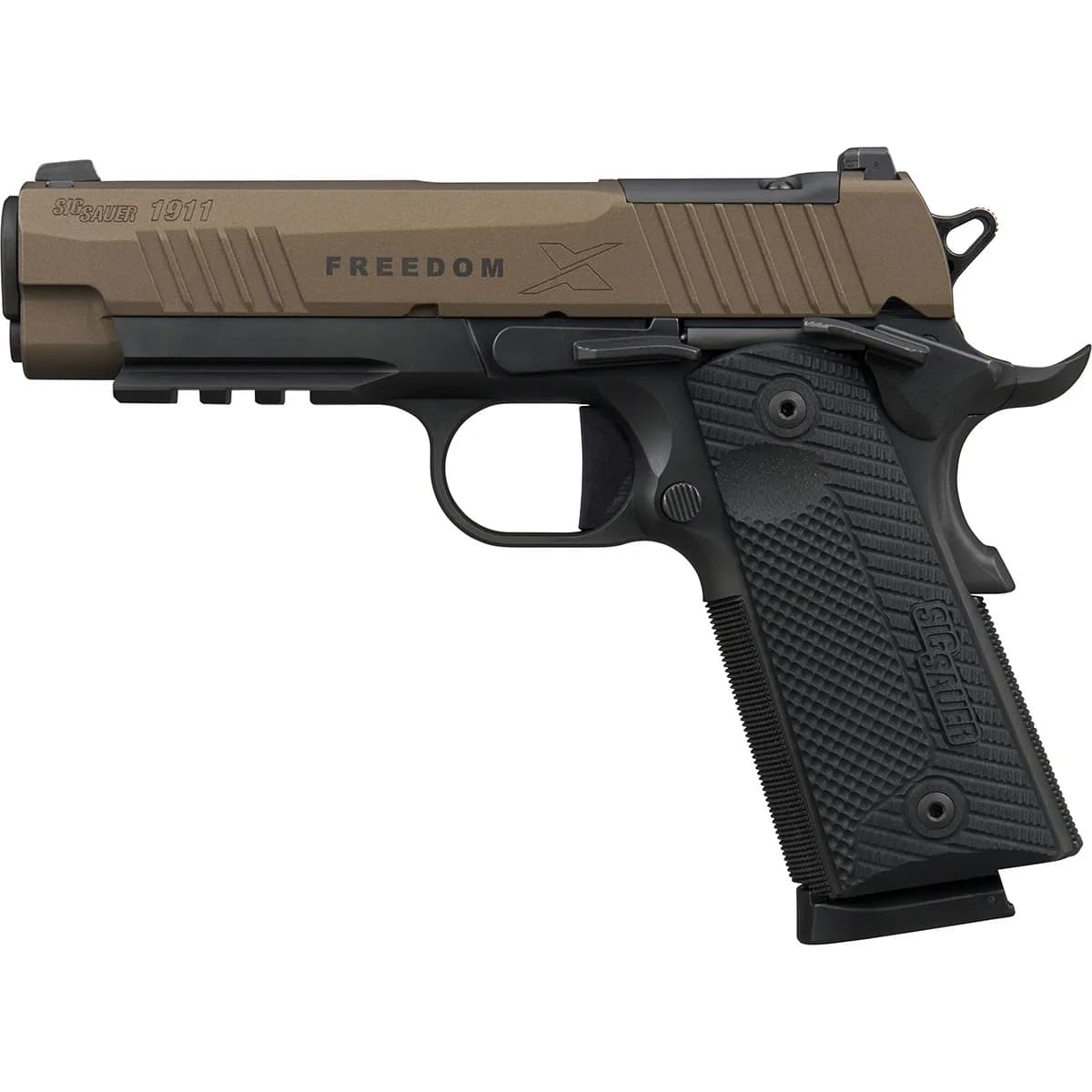 1911 X Freedom .45 ACP 4.2"BBL (2)8RD Mags Bronze/Black - photo 4