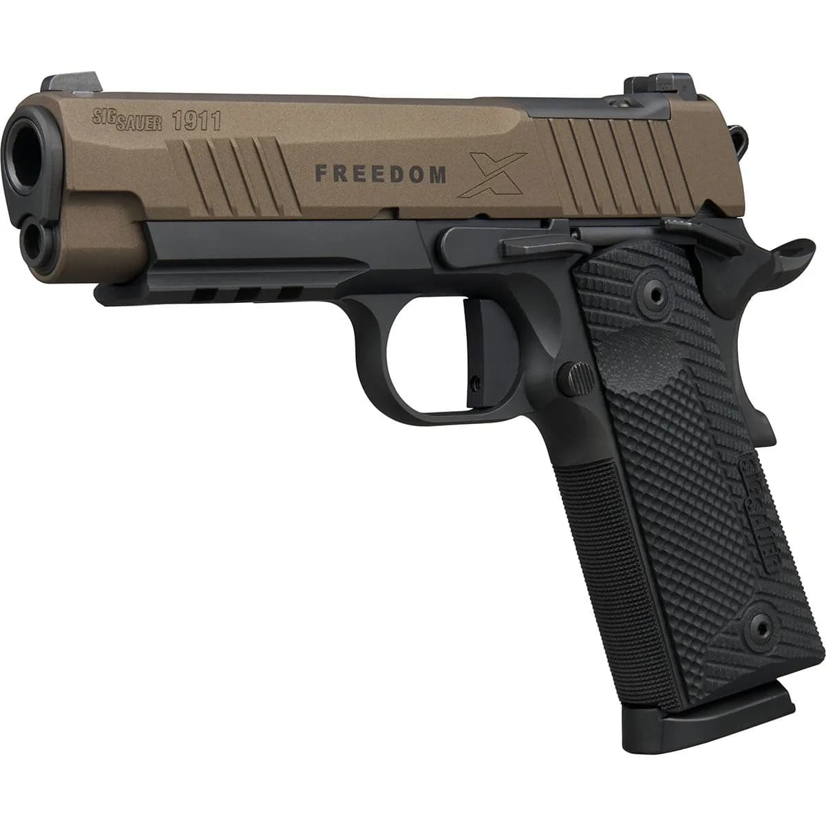 1911 X Freedom .45 ACP 4.2"BBL (2)8RD Mags Bronze/Black - photo 5