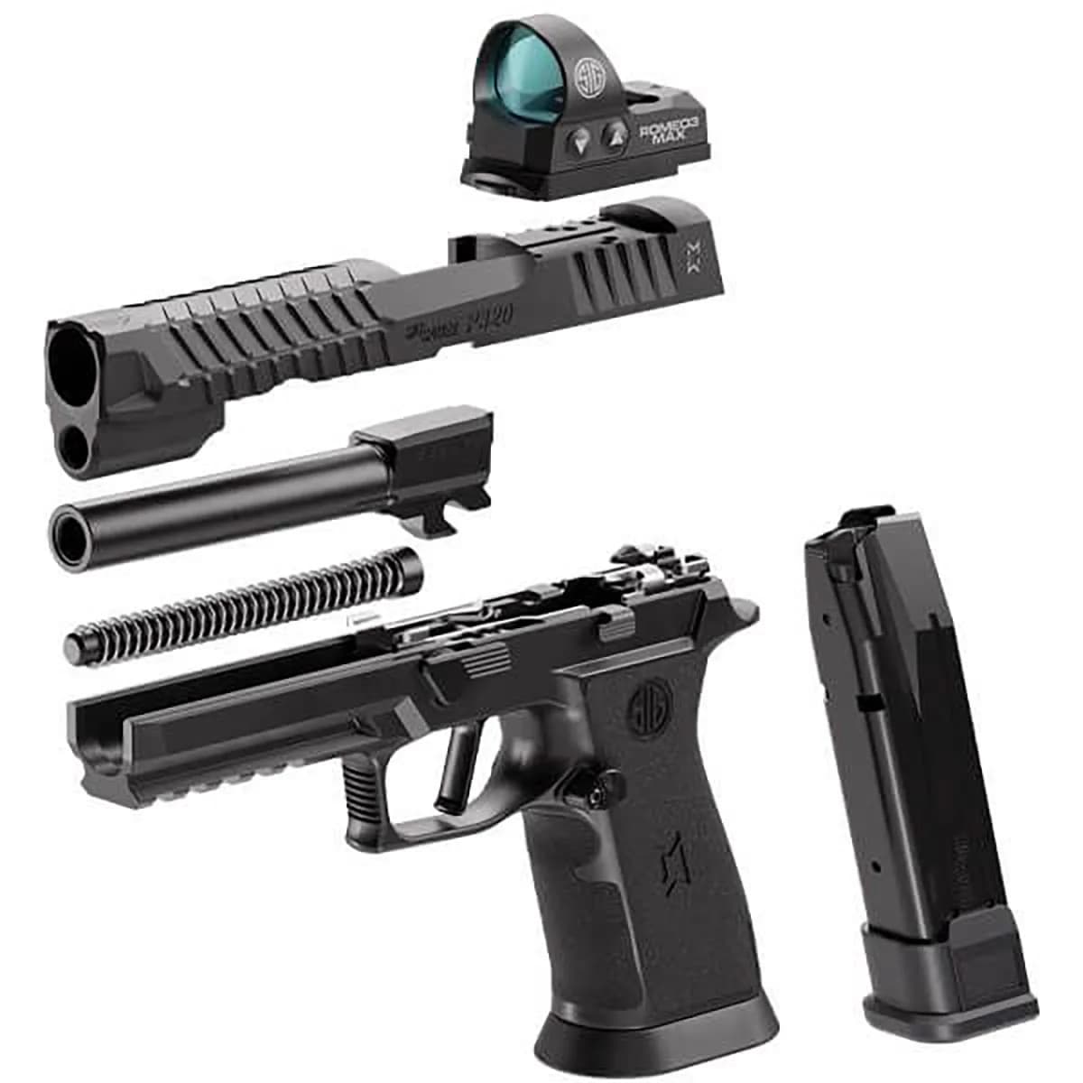 P320-MAX 2.0 9mm Luger 5" BBL (4)21RD Mag Black W/ROMEO3 MAX - photo 7