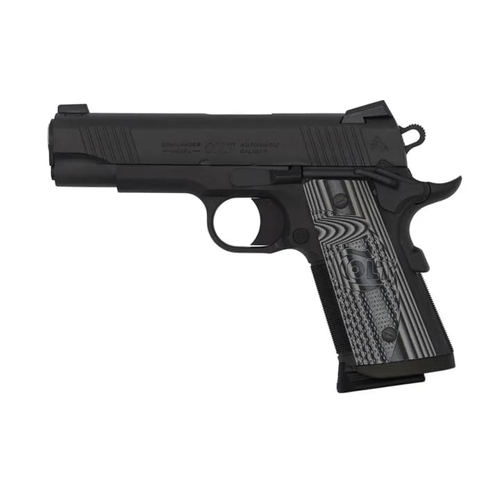 Combat Unit Officers 9mm Luger 4.25" BBL (1)8RD Mag Black