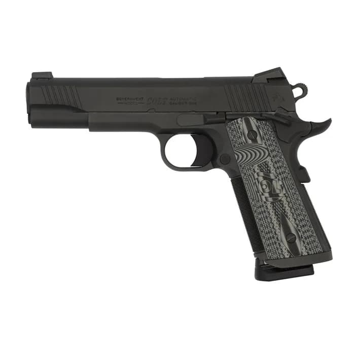 Combat Unit Government 9mm Luger 5" BBL (1)9RD Mag Black