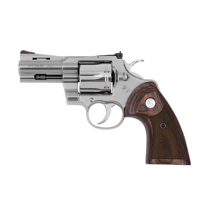 Python 357 Magnum/38 Special 3" BBL 6 Round Stainless