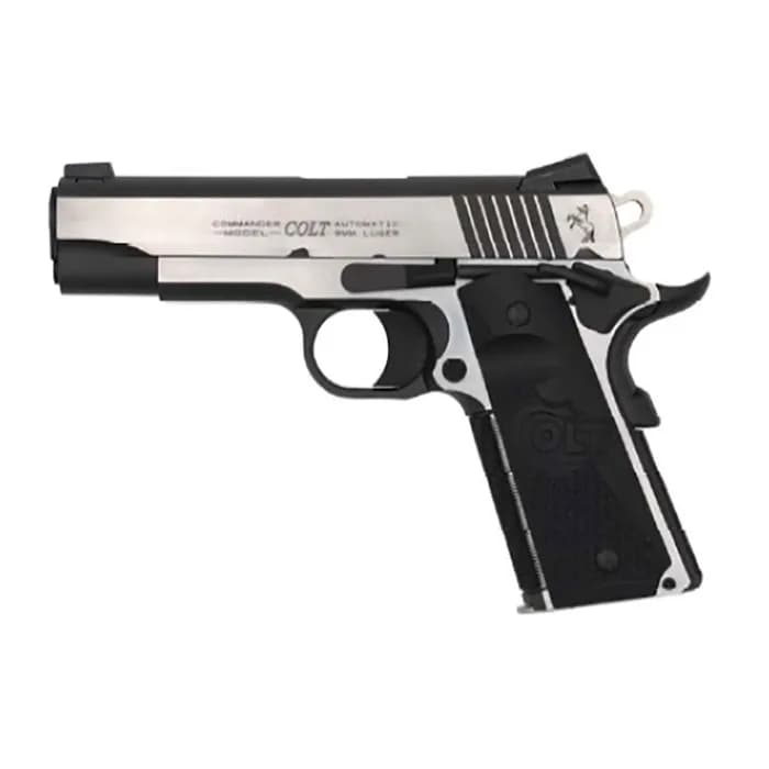 Combat Elite Commander 9mm Luger 4.25" BBL (1)9RD Mag SS/BLK