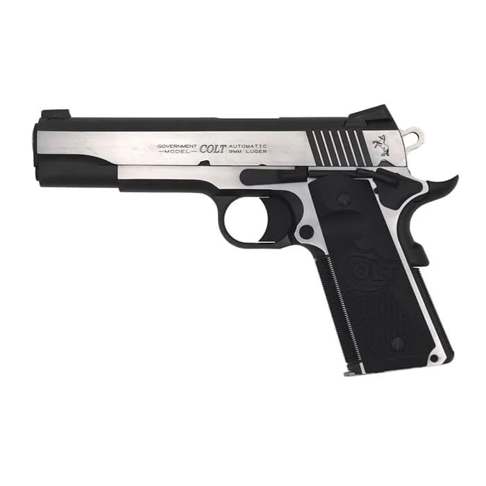 Combat Elite Gov't 9mm Luger 5" BBL (1)9RD Mag SS/Black