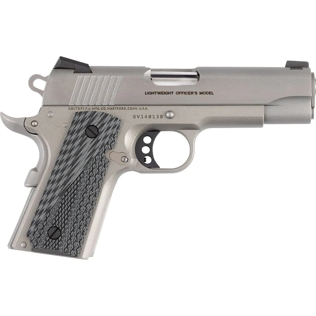 Lightweight Officers 45 ACP 4.25" BBL (1)7RD Mag Gray/Black - photo 2