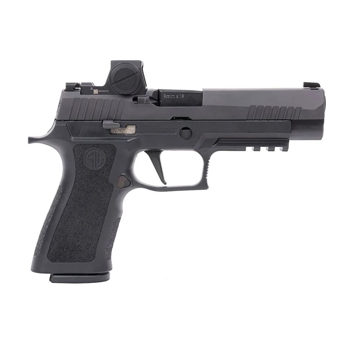 P320 XFULL 9mm Luger 4.7" BBL (2)17RD Mags Black W/ROMEO X