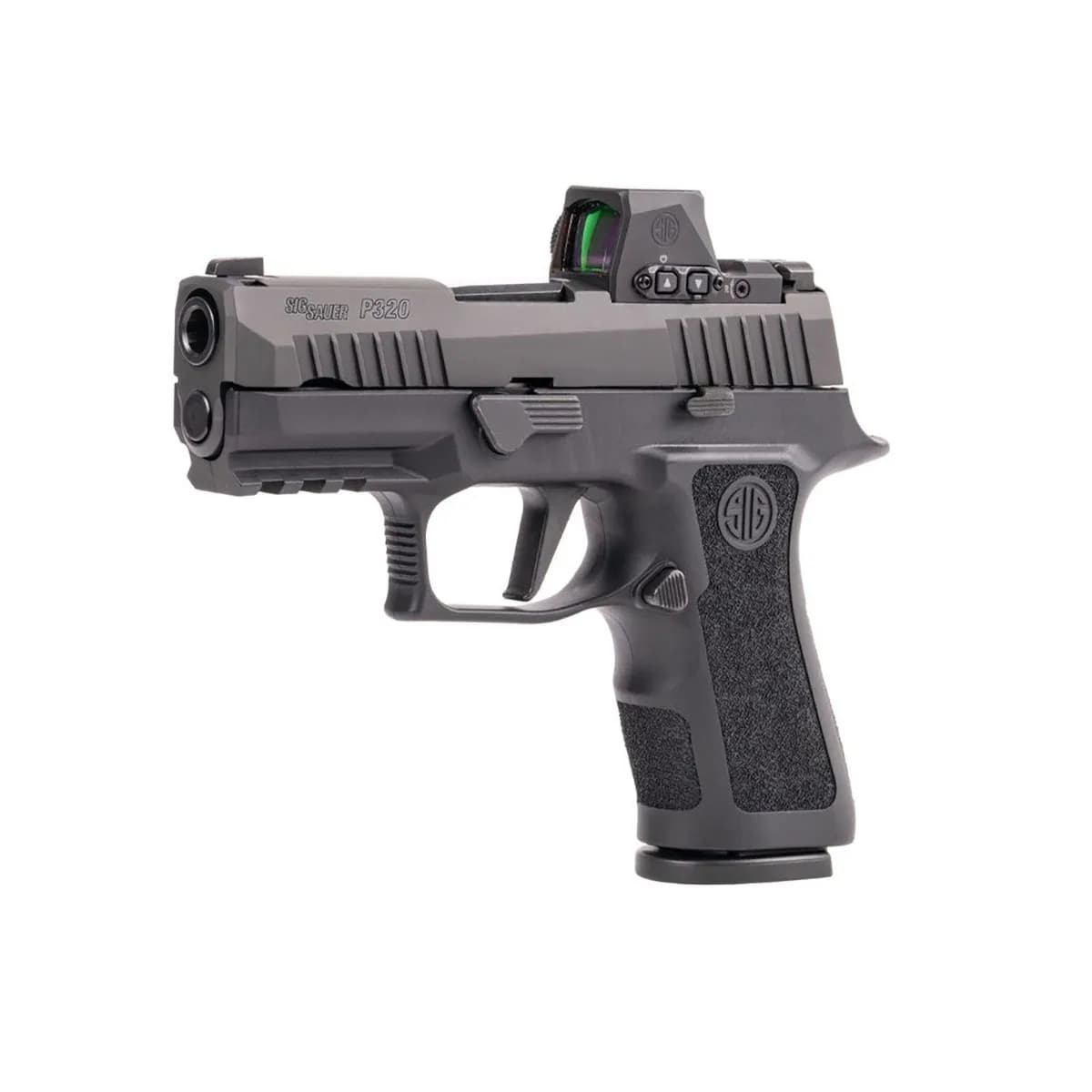 P320 XCOMPACT 9mm Luger 3.6" BBL (2)15RD Black W/ROMEO X