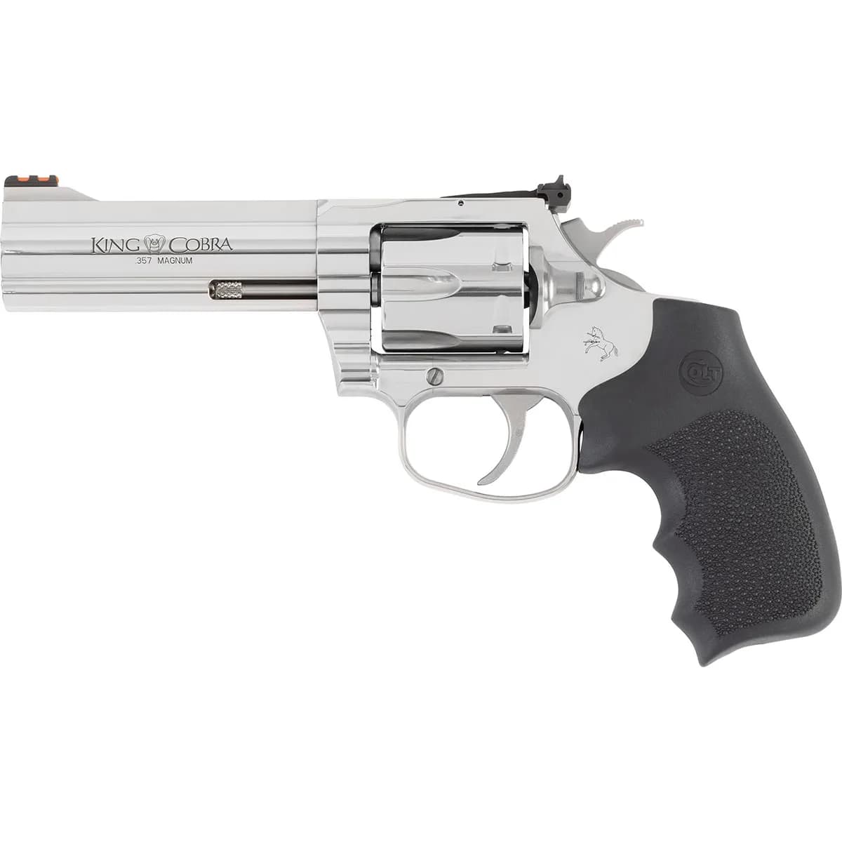 King Cobra Target 357MAG/38SPL 4.25"BBL 6RD Hogue Grip SS - photo 3