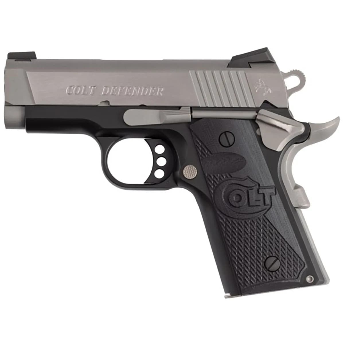Defender 45 ACP 3" BBL (1)7RD Mag Two-Toned SS BLK/Grip - photo 4