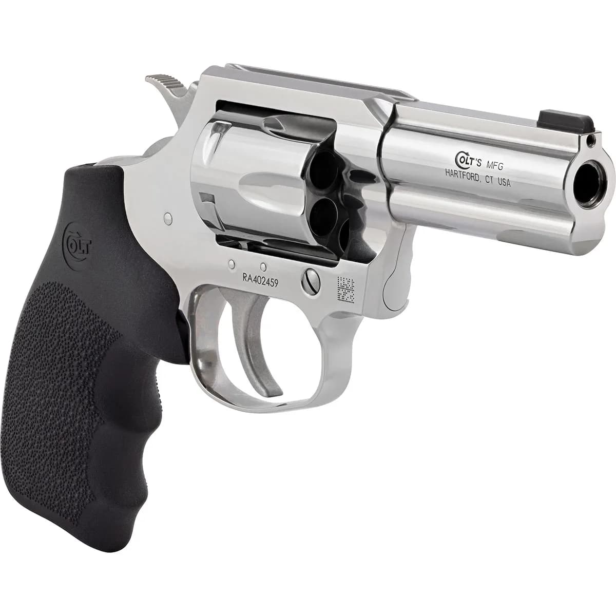 King Cobra 357MAG/38SPL 3"BBL 6RD Ramp Front Sight Stainless