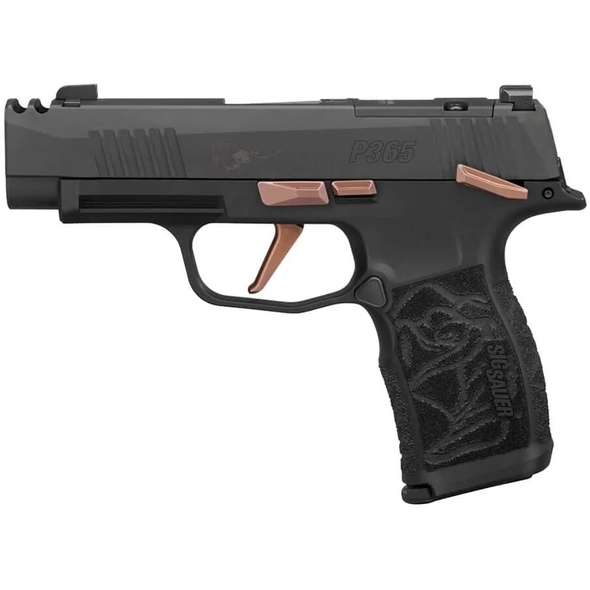 P365-XL Rose Comp 9mm Luger 3.1" BBL (2)10RD Mags Black CA - photo 5