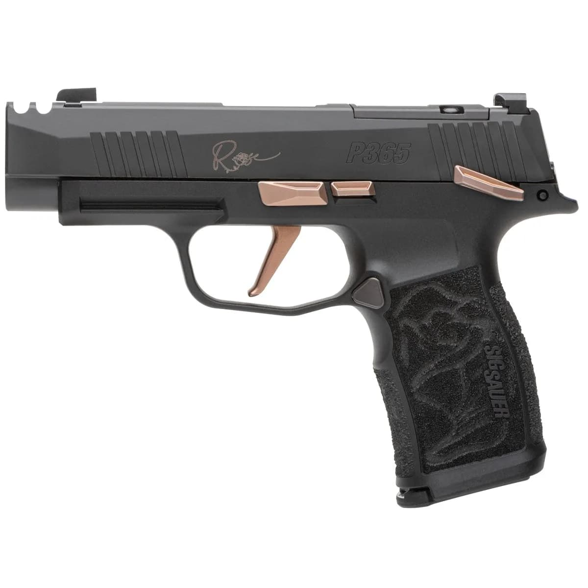 P365-XL Rose Comp 9mm Luger 3.1" BBL (2)12RD Mags Black