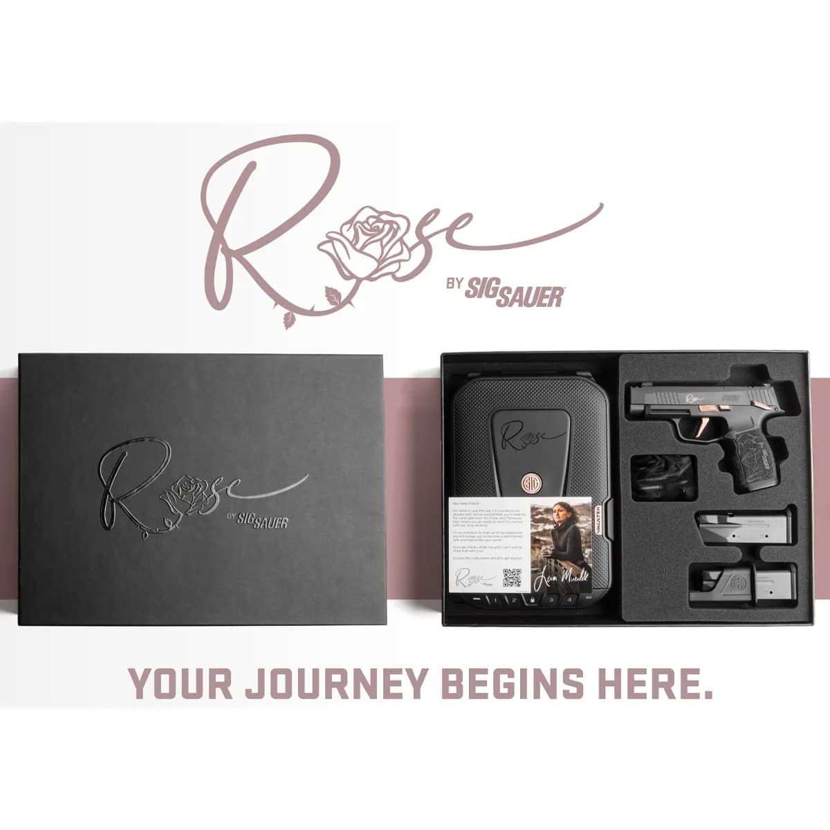P365-XL Rose Comp 9mm Luger 3.1" BBL (2)12RD Mags Black - photo 3