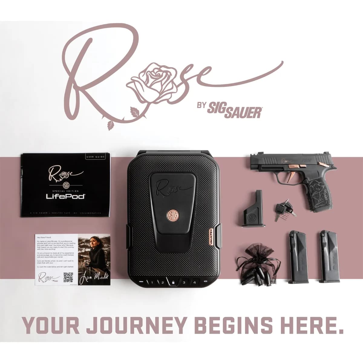 P365-XL Rose Comp 9mm Luger 3.1" BBL (2)12RD Mags Black - photo 5