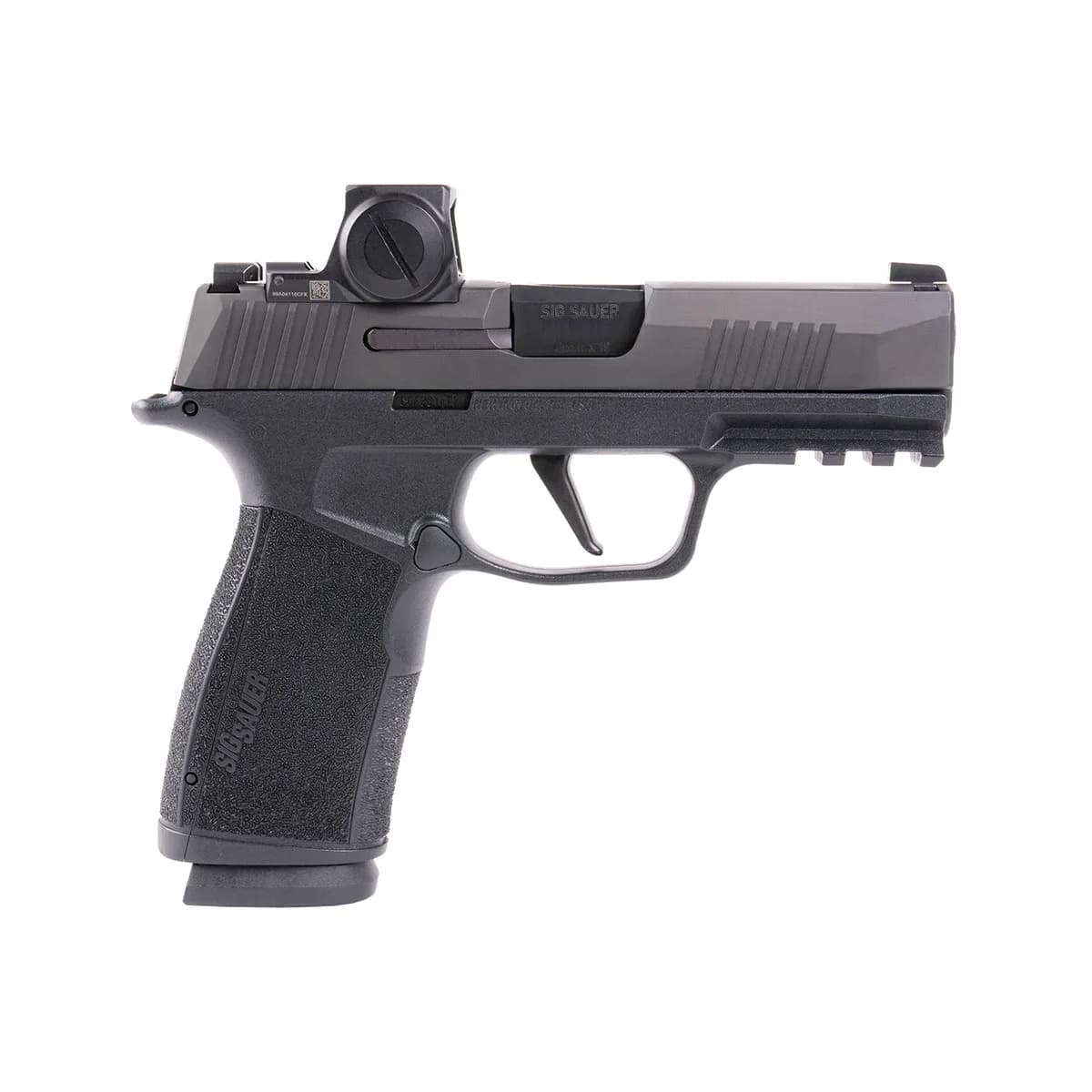 P365 XMACRO 9mm Luger 3.7" BBL (2)17RD Mags W/Romeo-X Comp