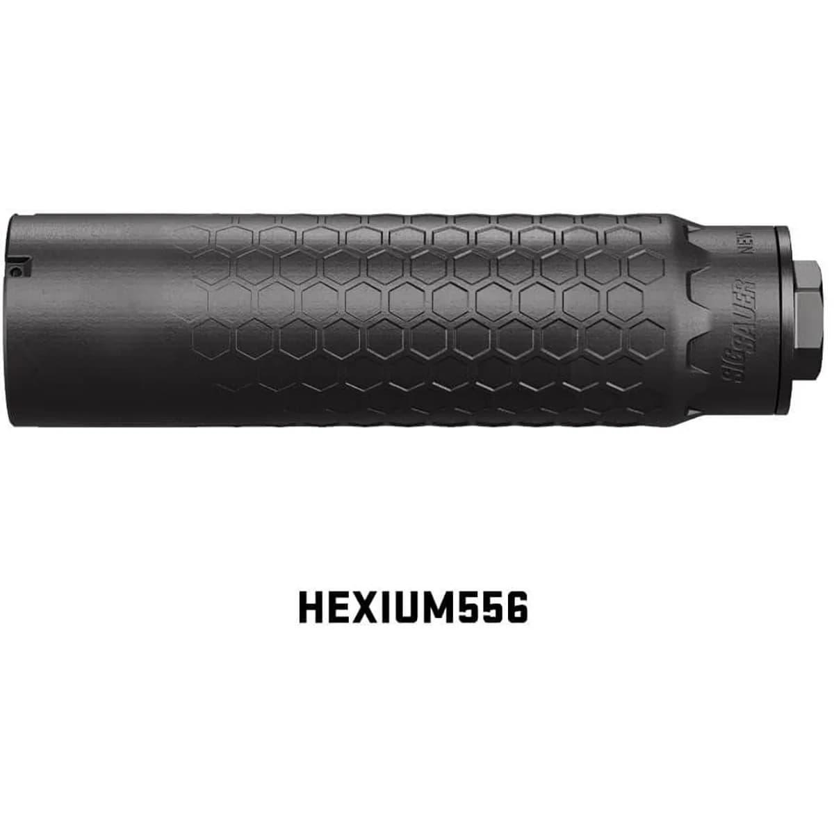 HEXIUM 5.56mm Titanium HUB Direct Thread Suppressor Black - photo 2