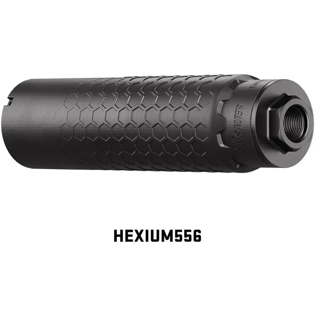 HEXIUM 5.56mm Titanium HUB Direct Thread Suppressor Black - photo 3